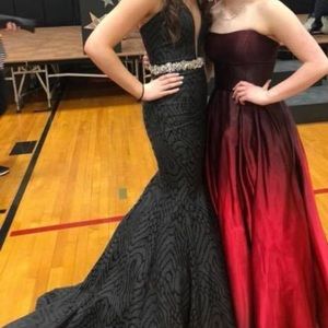 Black JOVANI prom dress!